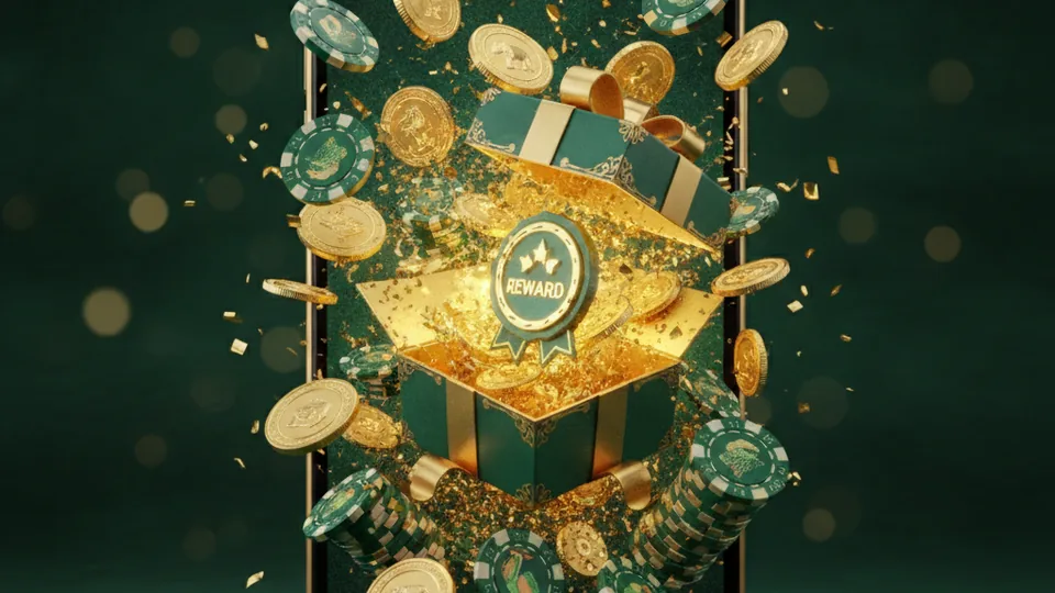 Claim the welcome bonus