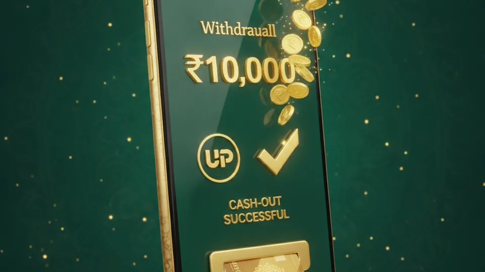 UPI withdrawal of real rummy winnings